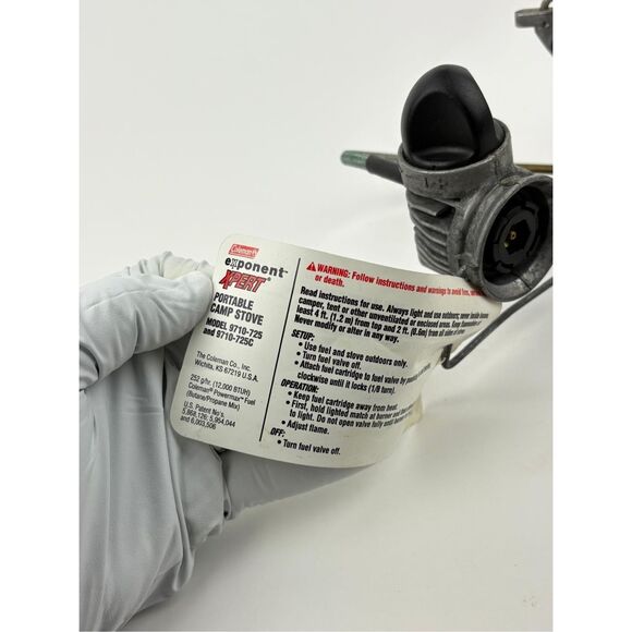 Coleman Exponent Xpert Stove 9710-725 Powermax Hiking Backpacking Camping w/ Box - Picture 6 of 10